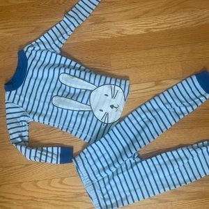 Hanna Andersson Easter Bunny PJS EUC